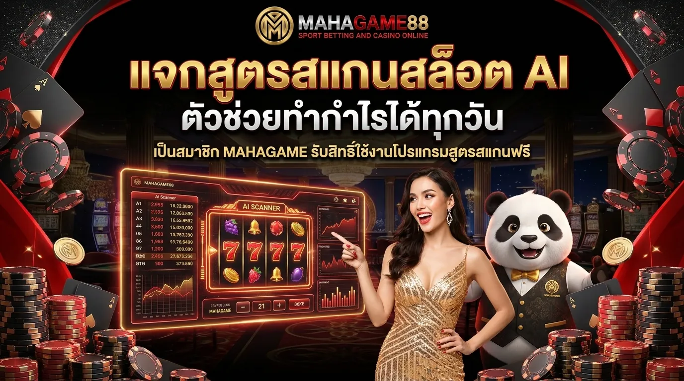 สูตรสแกนสล็อต AI ตัวช่วยทำกำไร