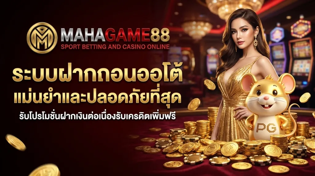 ระบบฝากถอนออโต้ คาสิโนรวดเร็ว